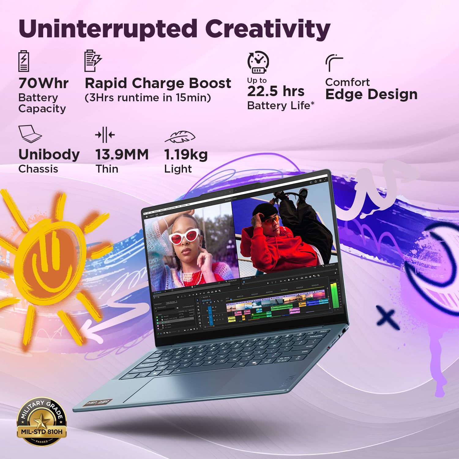 Yoga 7 2-in-1 Ryzen AI 7 350 Laptop - Image 6