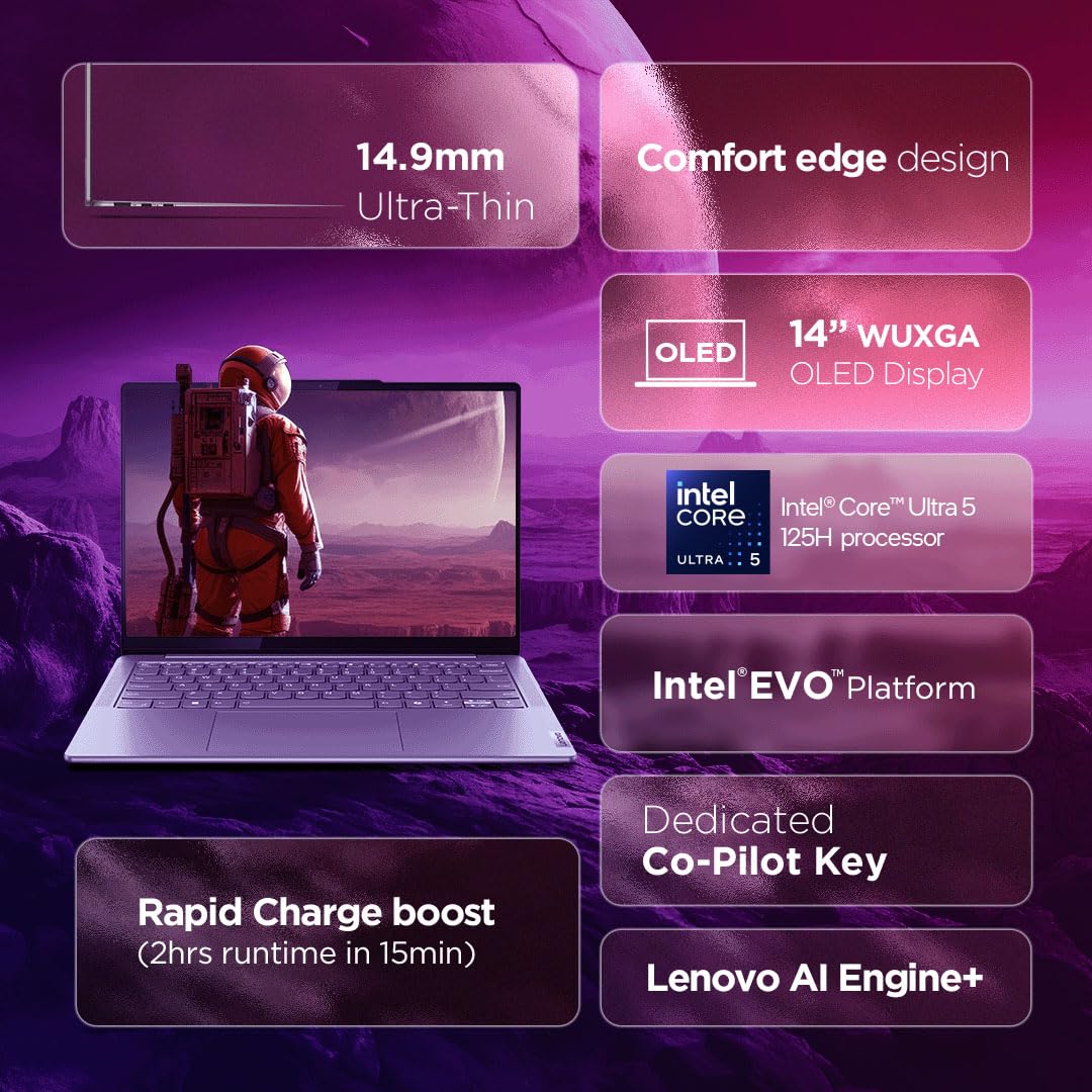 Yoga Slim 7 Core Ultra 5 125H Laptop - Image 2