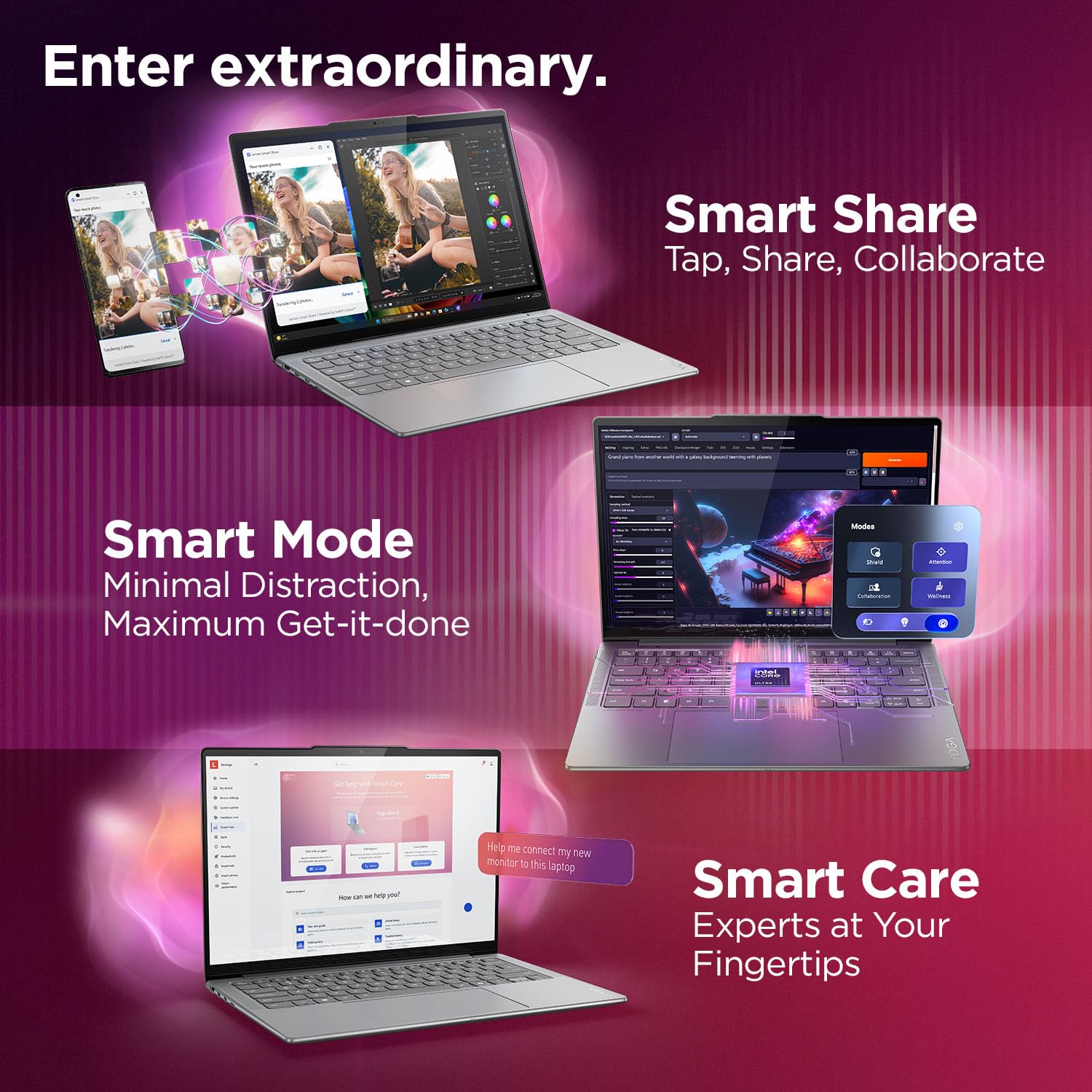 Yoga Slim 7 (Aura Edition) CORE ULT5 228V Laptop - Image 8